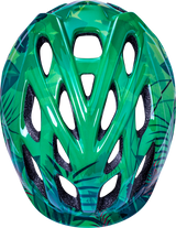 KALI Child Chakra Lighted Helmet - Jungle - Gloss Green - XS 0221022214 - Cycle City Outdoors