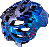 KALI Child Chakra Lighted Helmet - Jungle - Gloss Blue - Small 0221022225 - Cycle City Outdoors