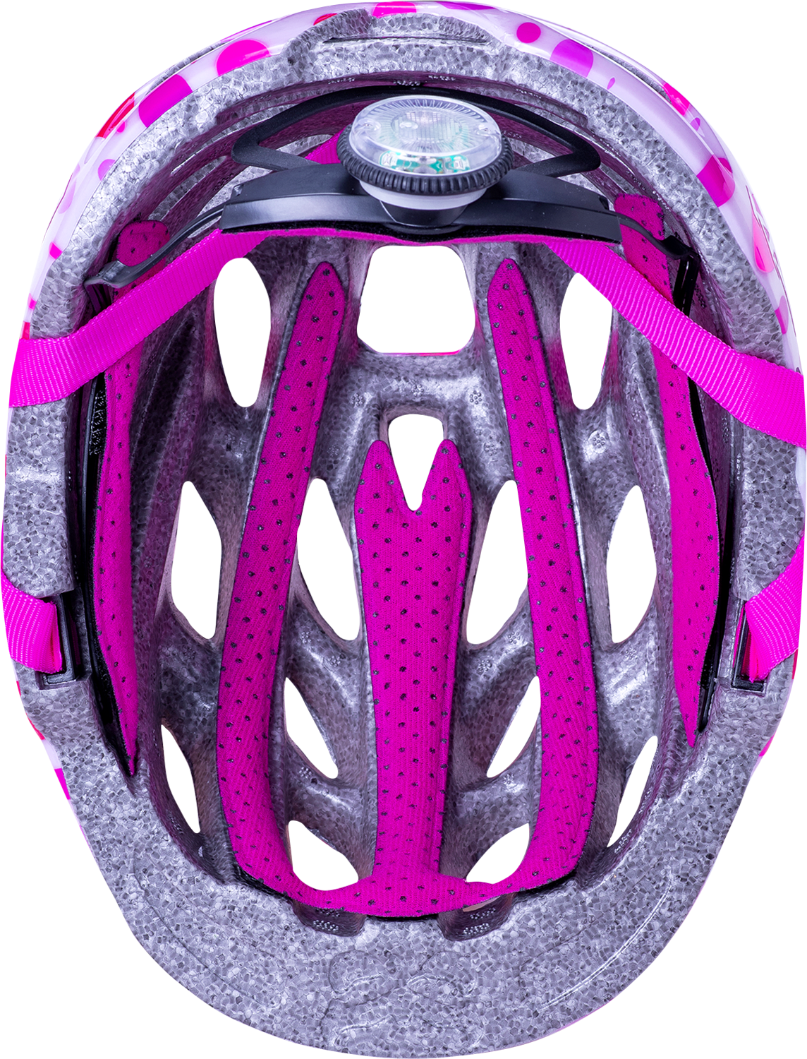 KALI Child Chakra Lighted Helmet - Confetti - Gloss Pink - XS 0221022124 - Cycle City Outdoors