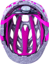 KALI Child Chakra Lighted Helmet - Confetti - Gloss Pink - XS 0221022124 - Cycle City Outdoors