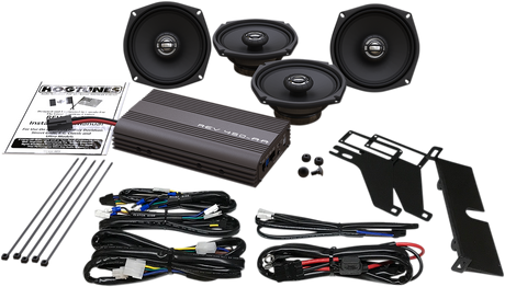 Hogtunes - 4-Speaker/200W Amplifier Kit REV 450U KIT-AA - Cycle City Outdoors