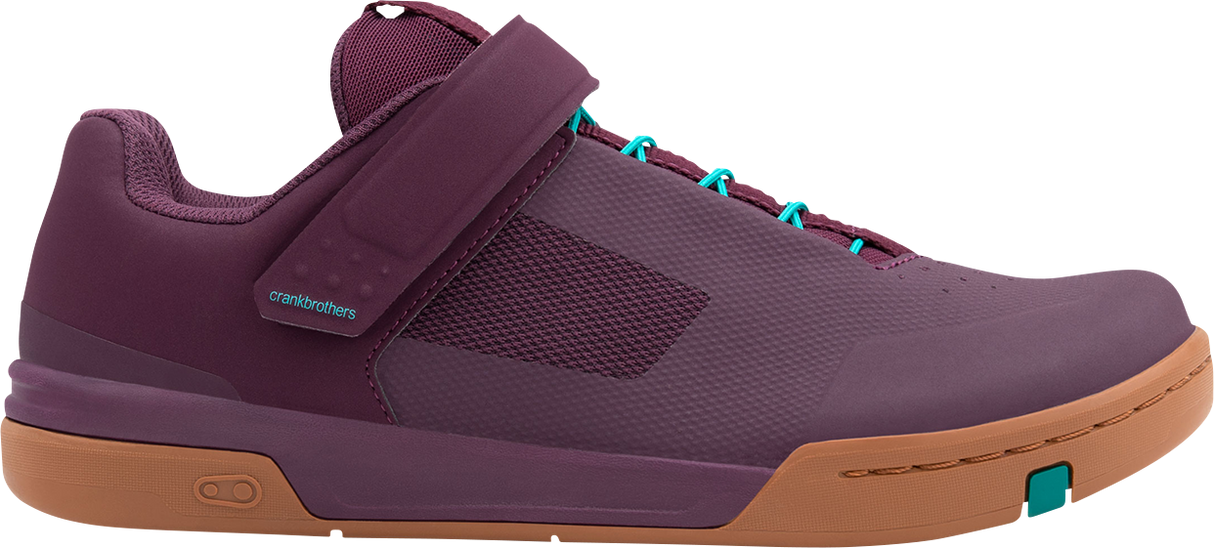 CRANKBROTHERS Stamp Speedlace Shoes - Purple/Teal Blue - US 11 STS29546A110 - Cycle City Outdoors