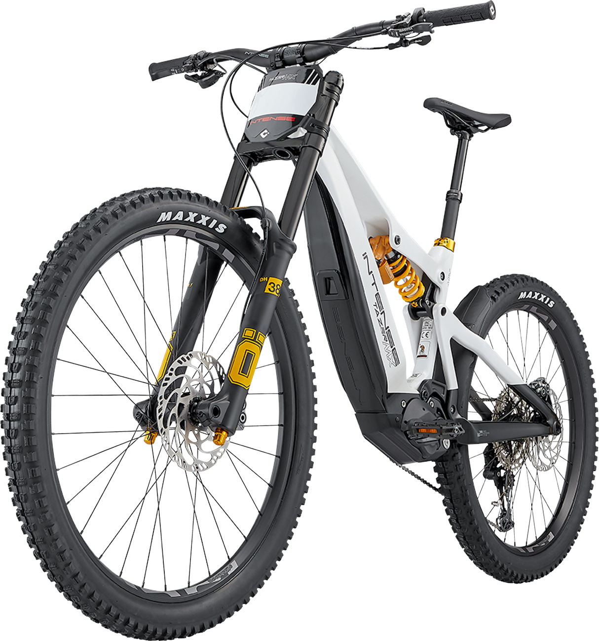 INTENSE Tazer MX Carbon E-Bike - Pro Build - White - L/XL 23ZCE7MXPXWHTFJ - Cycle City Outdoors