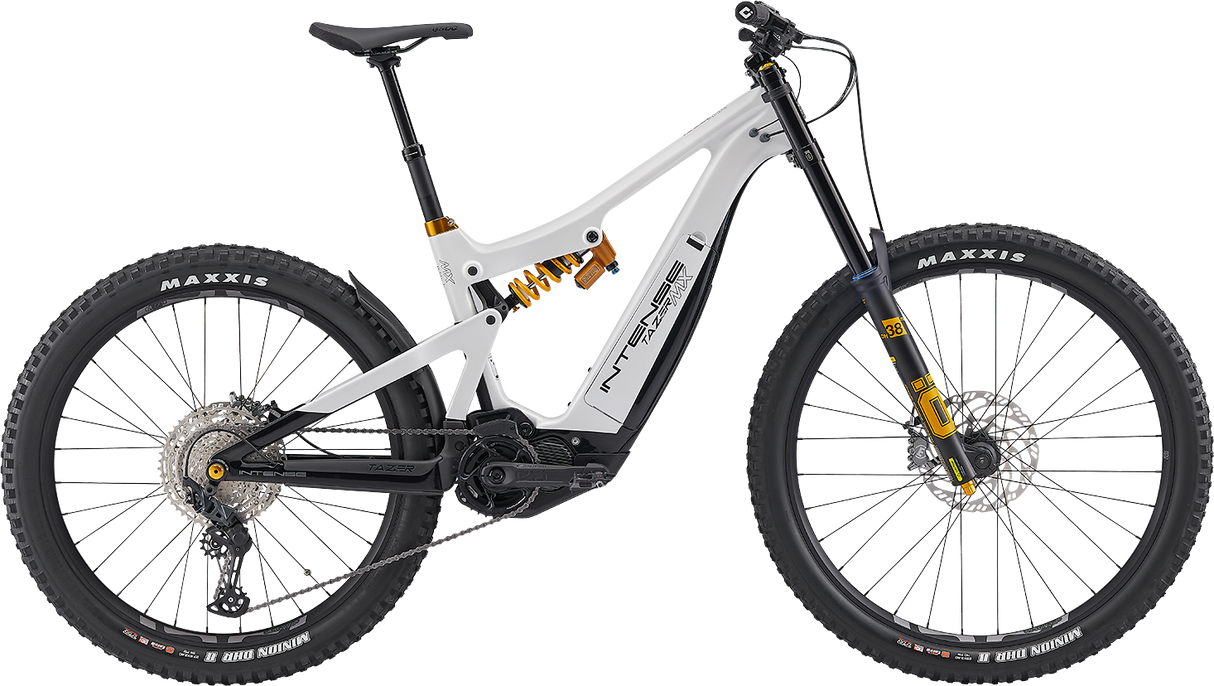 INTENSE Tazer MX Carbon E-Bike - Pro Build - White - L/XL 23ZCE7MXPXWHTFJ - Cycle City Outdoors