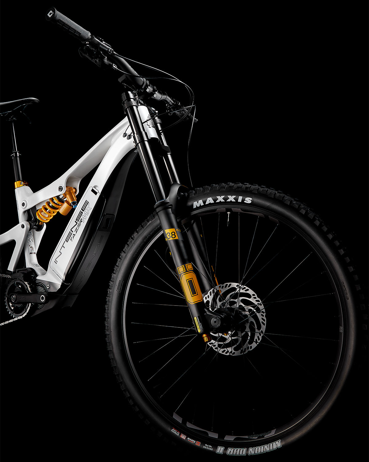 INTENSE Tazer MX Carbon E-Bike - Pro Build - White - L/XL 23ZCE7MXPXWHTFJ - Cycle City Outdoors