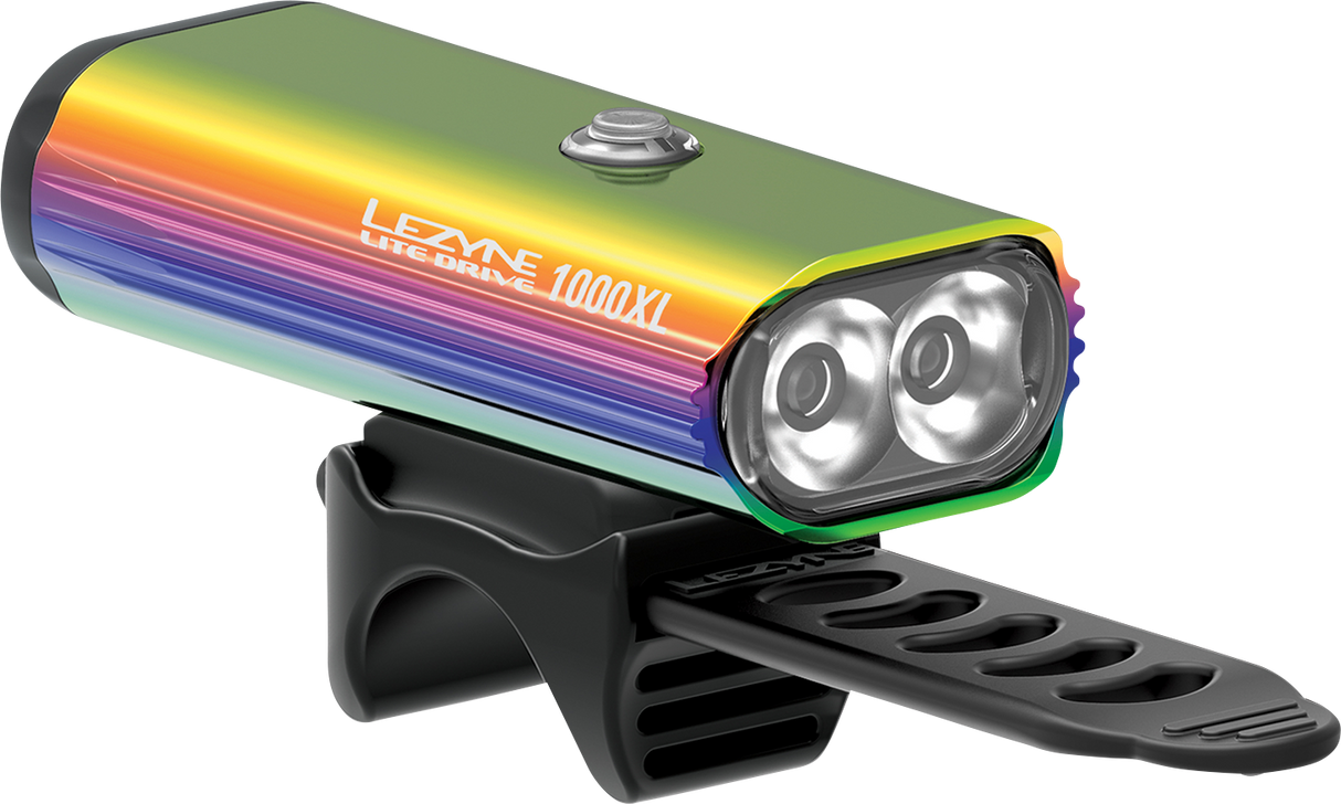 LEZYNE Lite Drive 1000XL Light - LED - 1000 lm - Neo Metallic 1LED16V230 - Cycle City Outdoors