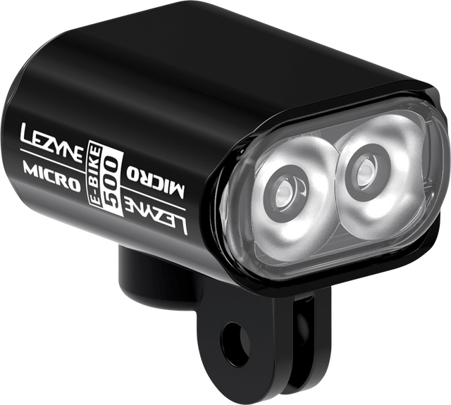 LEZYNE E-Bike Micro Drive Light - LED - 500 lumen 1LEDEMICRV104A - Cycle City Outdoors