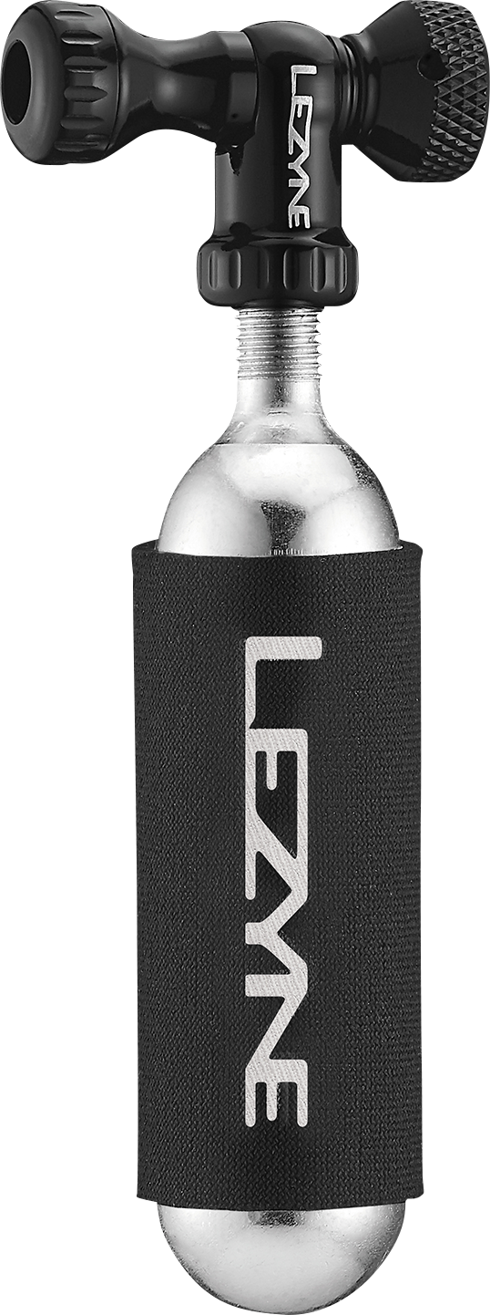 LEZYNE CO2 Dispenser/Inflator - Gloss Black - 25 g 1C2CTRLDRV204 - Cycle City Outdoors