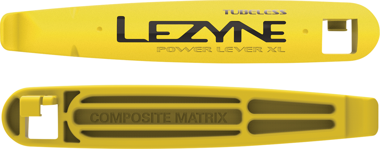 LEZYNE Power XL Tire Levers - Yellow 1TLTBLSV116 - Cycle City Outdoors