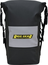 NELSON RIGG Hurricane RiggPak Crash Bar/Tail Bag - Black/Gray SE-4005