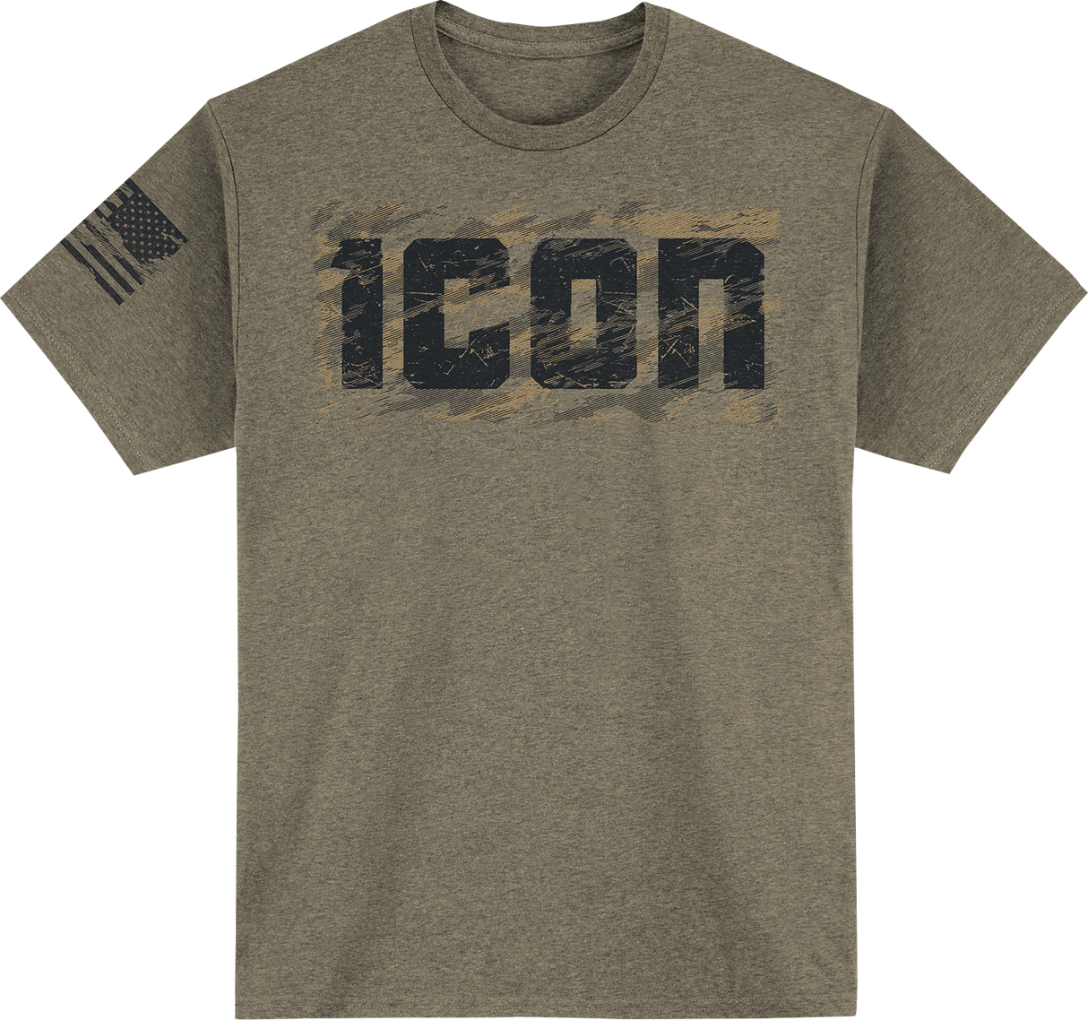 ICON Tiger's Blood* T-Shirt - Heather Olive - 2XL 3030-23275