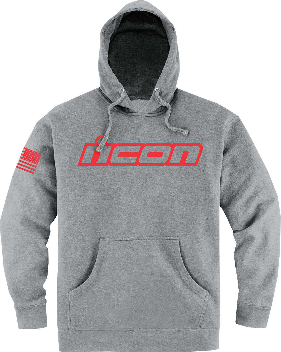 ICON Clasicon* Hoodie - Heather Gray - XL 3050-6530