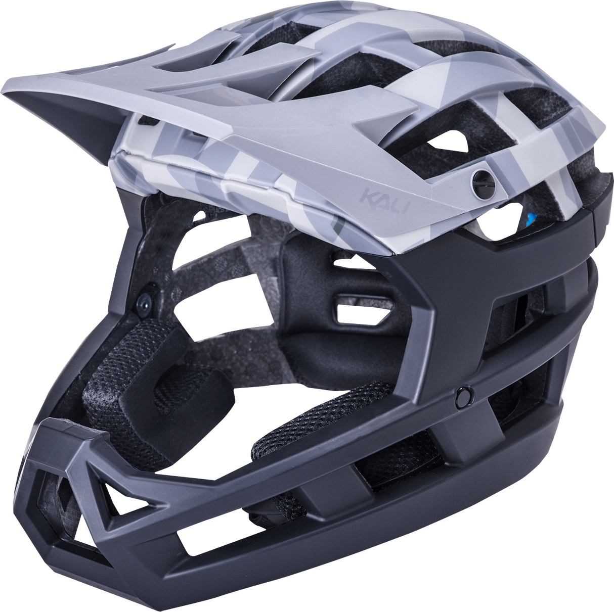 KALI Invader 2.0 Helmet - Camo - Gray/Black - XS-M 0221821216 - Cycle City Outdoors