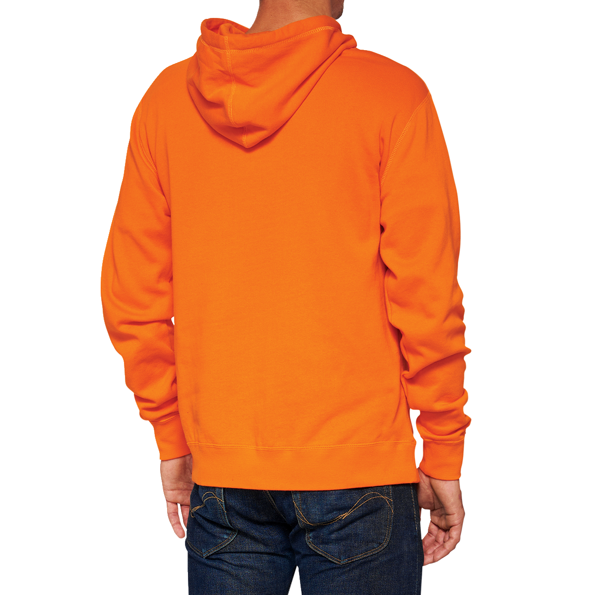 100% Hoodie Icon - Orange - XL 20029-00023