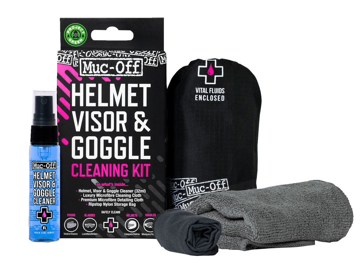 MUC-OFF USA Visor, Lens & Goggle Cleaning Kit 20802 - Cycle City Outdoors