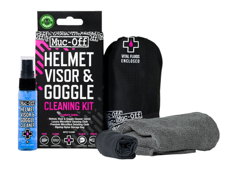 MUC-OFF USA Visor, Lens & Goggle Cleaning Kit 20802 - Cycle City Outdoors