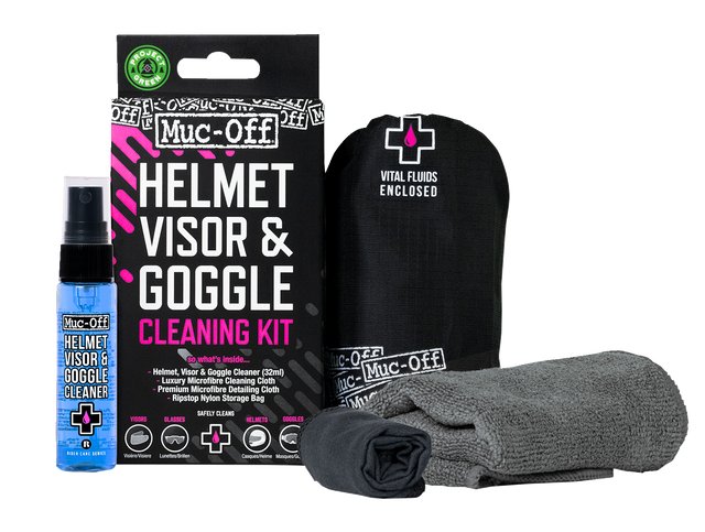 MUC-OFF USA Visor, Lens & Goggle Cleaning Kit 20802 - Cycle City Outdoors