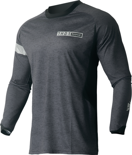 THOR Range Jersey - Black/Gray - 2XL 2910-7480 - Cycle City Outdoors