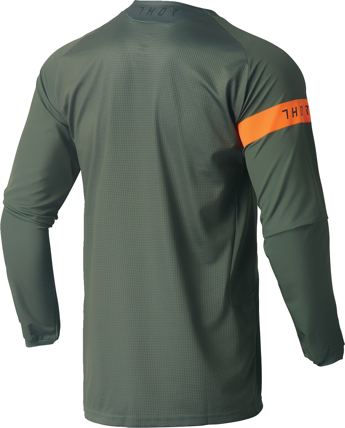 THOR Range Jersey - Army Green/Orange - Medium 2910-7483 - Cycle City Outdoors