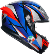 AGV K6 S Helmet - Slashcut - Black/Blue/Red - Large 2118395002015L