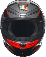 AGV K6 S Helmet - Slashcut - Black/Gray/Red - Small 2118395002014S