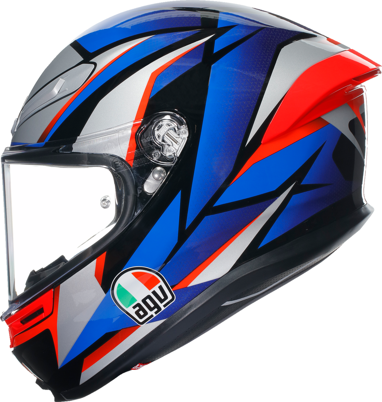 AGV K6 S Helmet - Slashcut - Black/Blue/Red - 2XL 21183950020152X