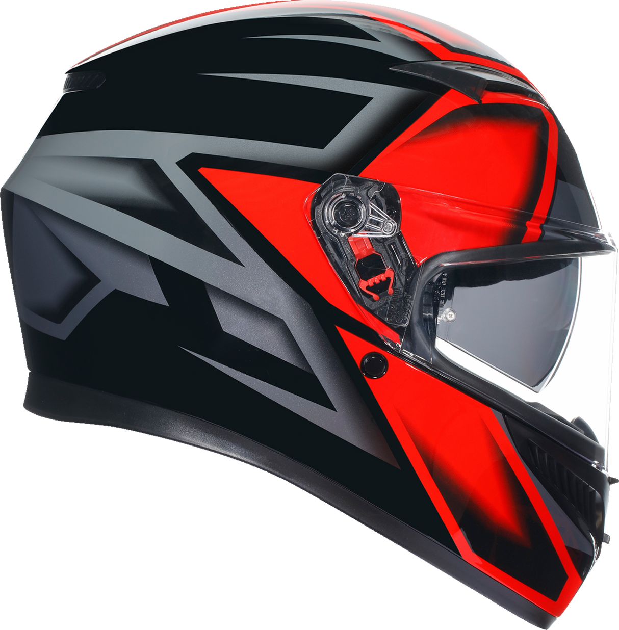 AGV K3 Helmet - Compound - Black/Red - Large 2118381004009L