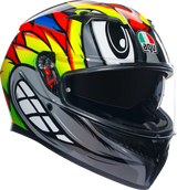 AGV K3 Helmet - Birdy 2.0 - Gray/Yellow/Red - XL 2118381004012XL