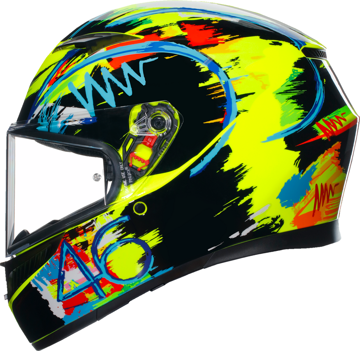 AGV K3 Helmet - Rossi Winter Test 2019 - 2XL 21183810040032X