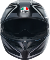 AGV K3 Helmet - Compound - Matte Black/Gray - XL 2118381004008XL