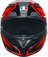 AGV K3 Helmet - Compound - Black/Red - Small 2118381004009S