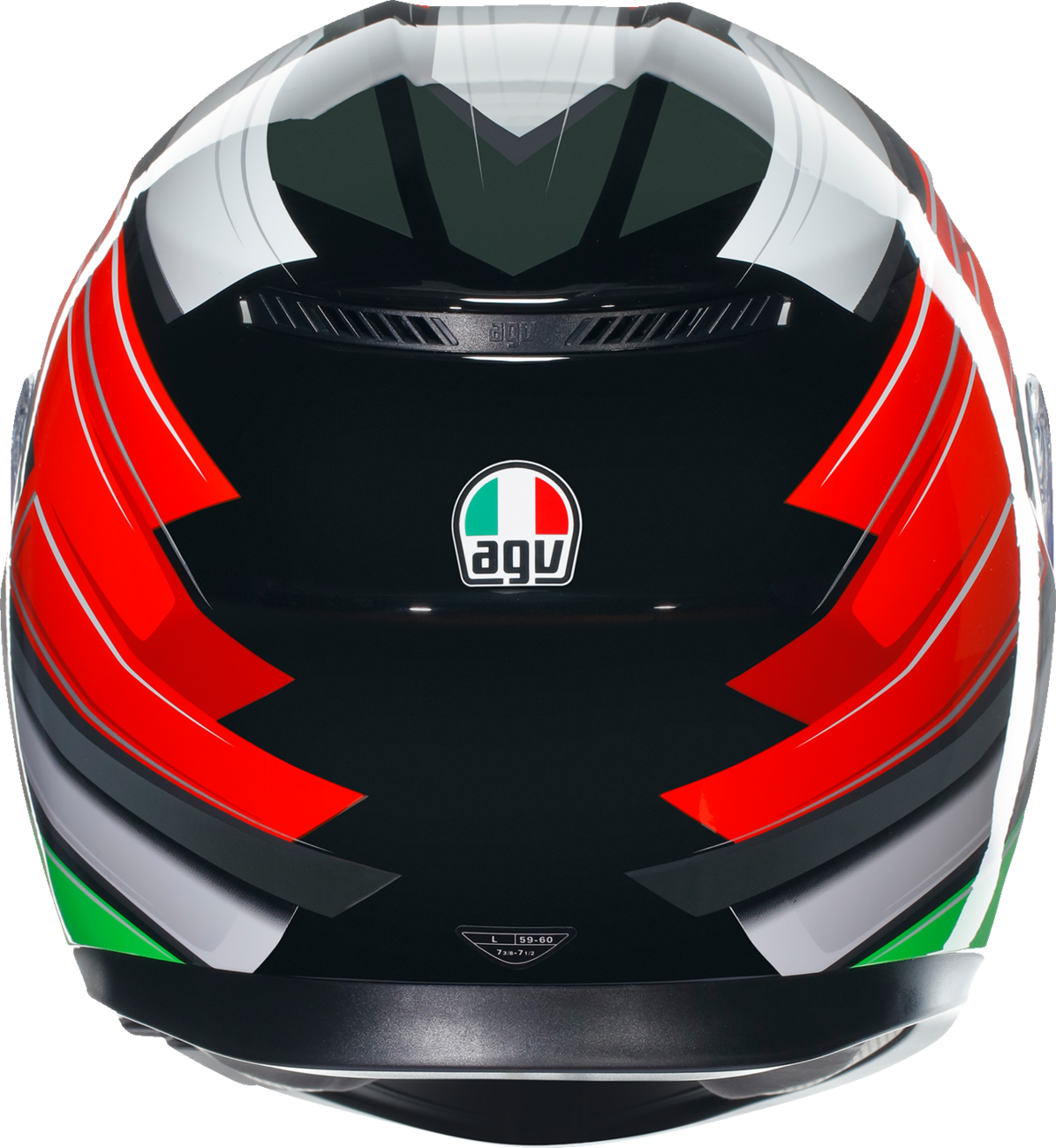 AGV K3 Helmet - Wing - Black/Italy - 2XL 21183810040072X