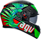 AGV K3 Helmet - Kamaleon - Black/Red/Green - 2XL 21183810040132X