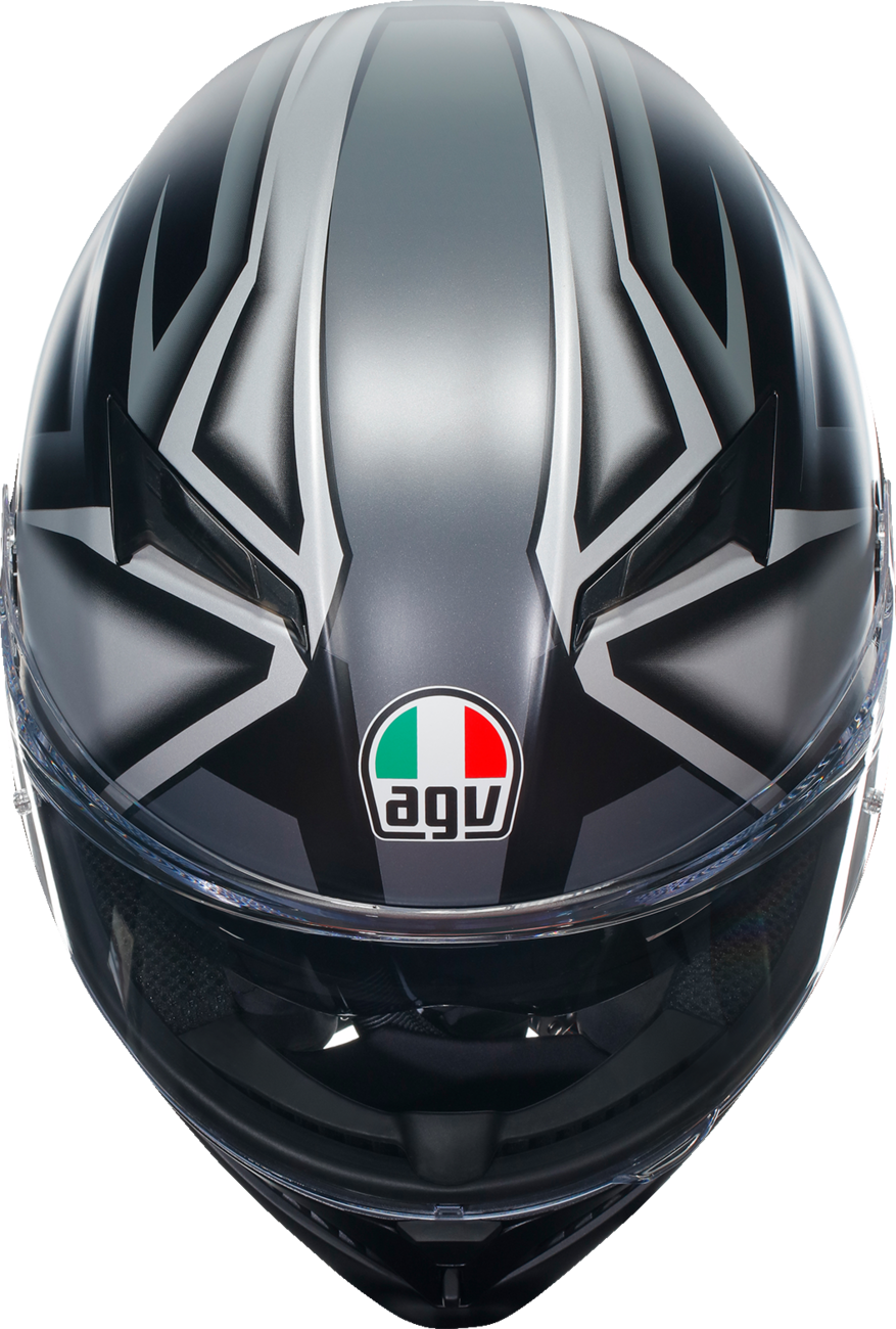 AGV K3 Helmet - Compound - Matte Black/Gray - XL 2118381004008XL