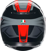 AGV K3 Helmet - Compound - Black/Red - XL 2118381004009XL