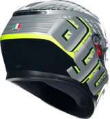 AGV K3 Helmet - Fortify - Gray/Black/Yellow Fluo - XL 2118381004011XL