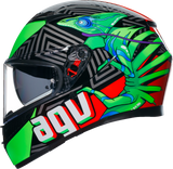 AGV K3 Helmet - Kamaleon - Black/Red/Green - 2XL 21183810040132X