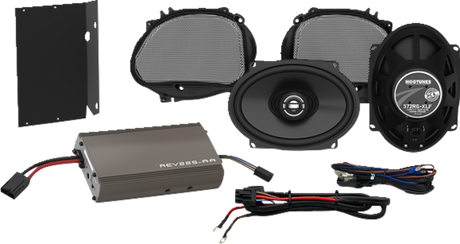 Hogtunes - Speaker/Amplifier Kit - 225 W - Road Glide 225 RG57 KIT-XL - Cycle City Outdoors