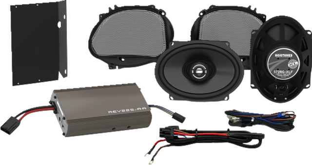 Hogtunes - Speaker/Amplifier Kit - 225 W - Road Glide 225 RG57 KIT-XL - Cycle City Outdoors