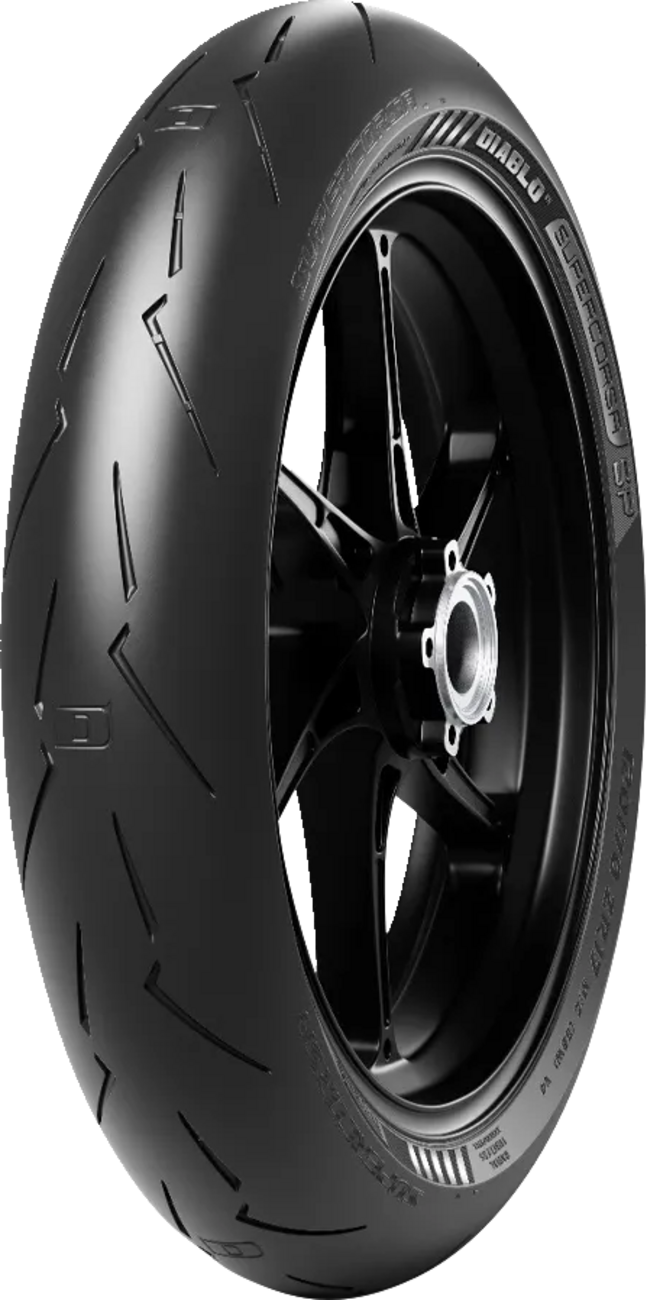 PIRELLI Tire - Diablo™ Supercorsa SP-V4 - Front - 120/70ZR17 - (58W) 4122600