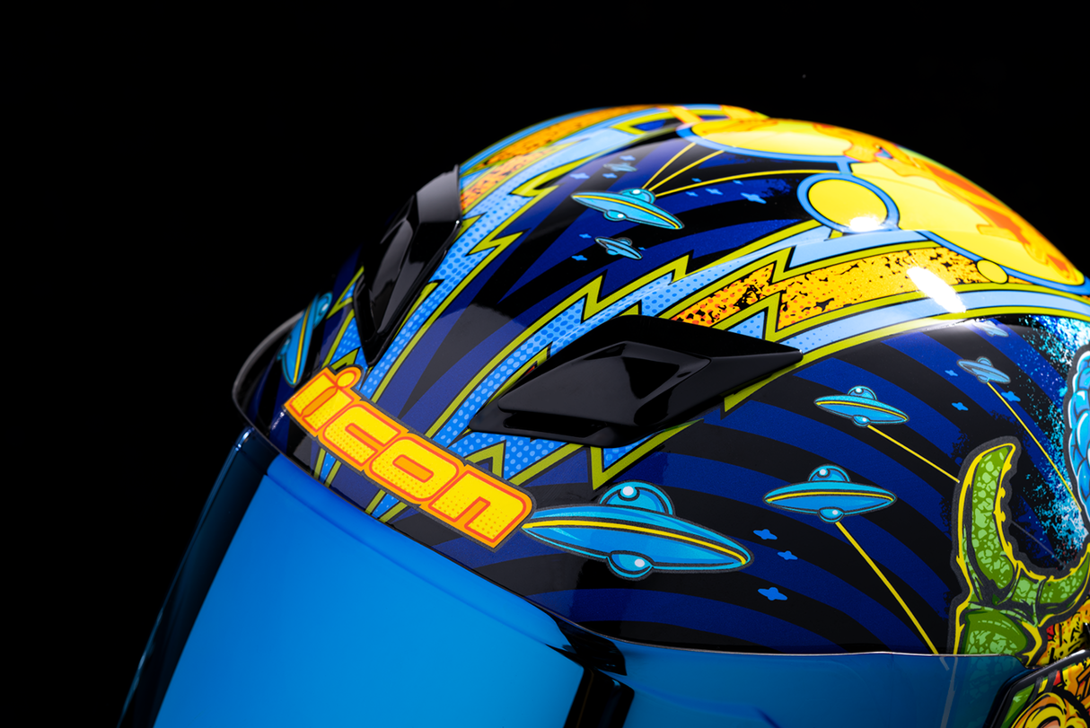 ICON Airflite* Helmet - Bugoid Blitz - Blue - 3XL 0101-15552