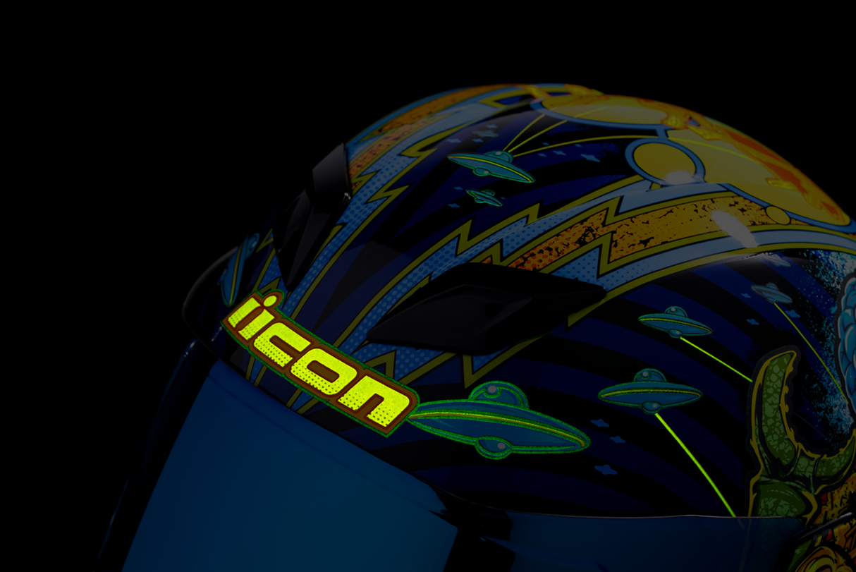 ICON Airflite* Helmet - Bugoid Blitz - Blue - Medium 0101-15548