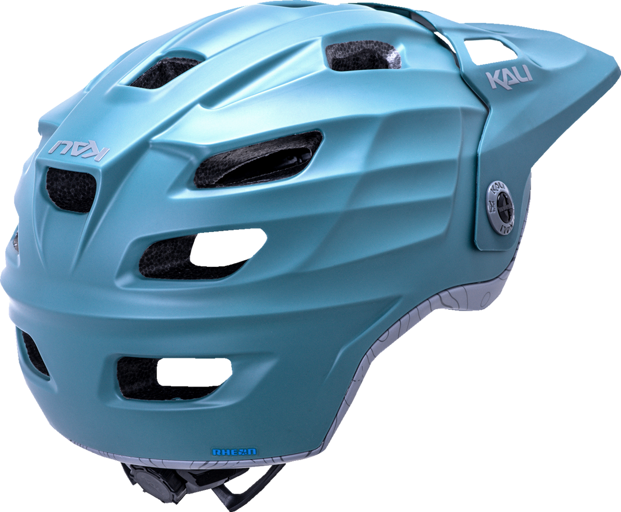 KALI Maya 3.0 Helmet - Solid - Matte Moss/Silver - S/M 0220421136 - Cycle City Outdoors