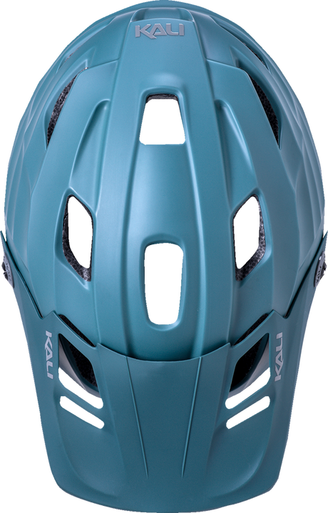 KALI Maya 3.0 Helmet - Solid - Matte Moss/Silver - S/M 0220421136 - Cycle City Outdoors