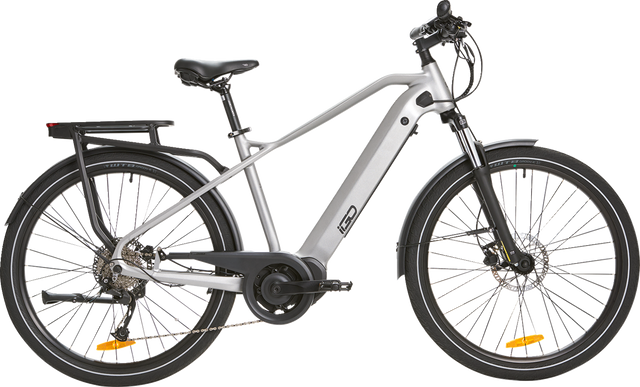 IGO ELECTRIC BIKES Discovery Yorkville LS E-Bike - Platinum - Hybrid 100-222-000 - Cycle City Outdoors