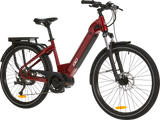 IGO ELECTRIC BIKES Discovery Rosemont LS E-Bike - Burgundy - Step Through 100-212-000 - Cycle City Outdoors