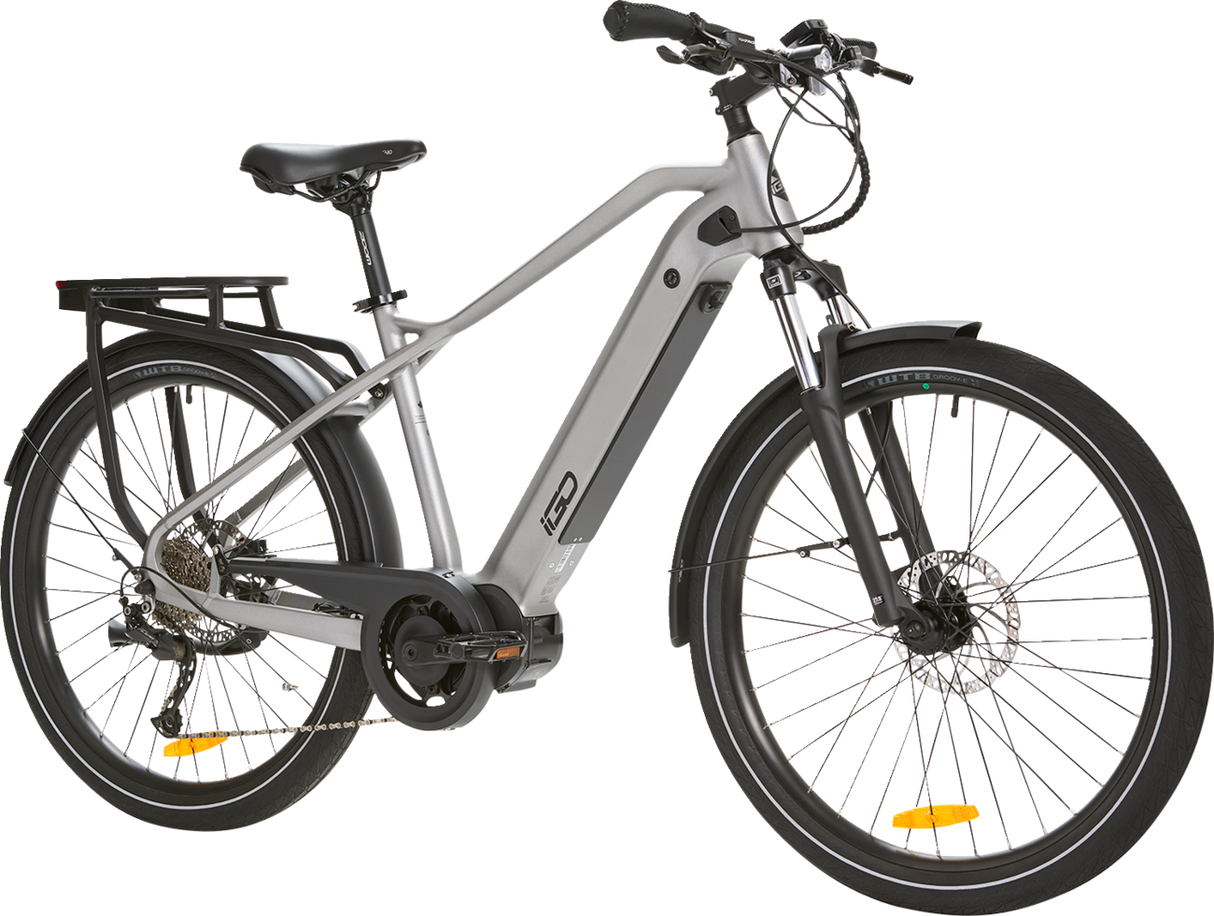 IGO ELECTRIC BIKES Discovery Yorkville LS E-Bike - Platinum - Hybrid 100-222-000 - Cycle City Outdoors