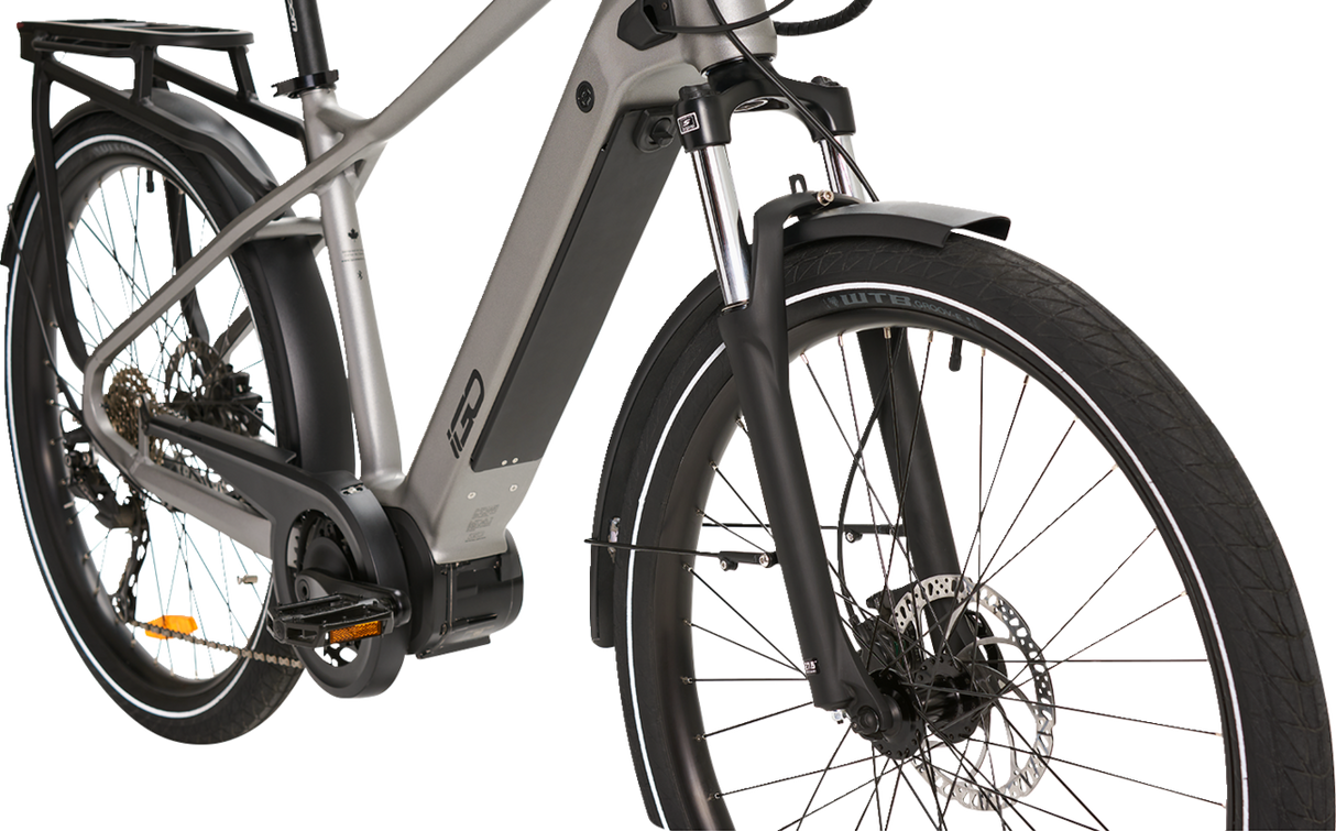 IGO ELECTRIC BIKES Discovery Yorkville LS E-Bike - Platinum - Hybrid 100-222-000 - Cycle City Outdoors