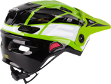 KALI Child Maya Full Face Helmet - Race - Gloss Lime/White/Black - OS 0221923322 - Cycle City Outdoors