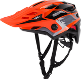 KALI Child Maya Full Face Helmet - Race - Gloss Orange/Gray/Black - OS 0221923312 - Cycle City Outdoors